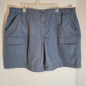 Savane Men's Hiking Cargo Shorts Size 44 Blue Mirage